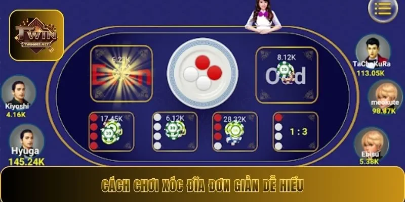 Cách chơi xóc đĩa đơn giản dễ hiểu