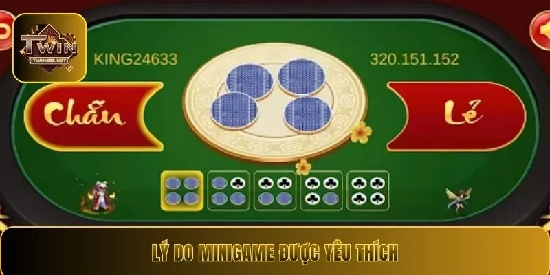 Lý do minigame được yêu thích